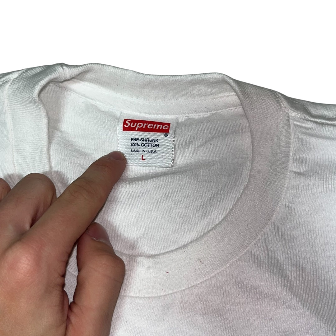 SAMPLE Supreme x Dead Kennedys Punks T-Shirt - White (Large)