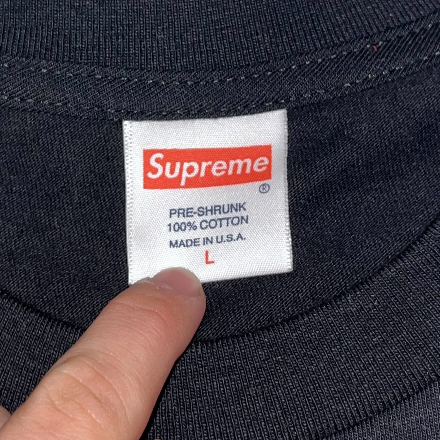 SAMPLE Supreme Anarchy T Shirt - Black (Large)