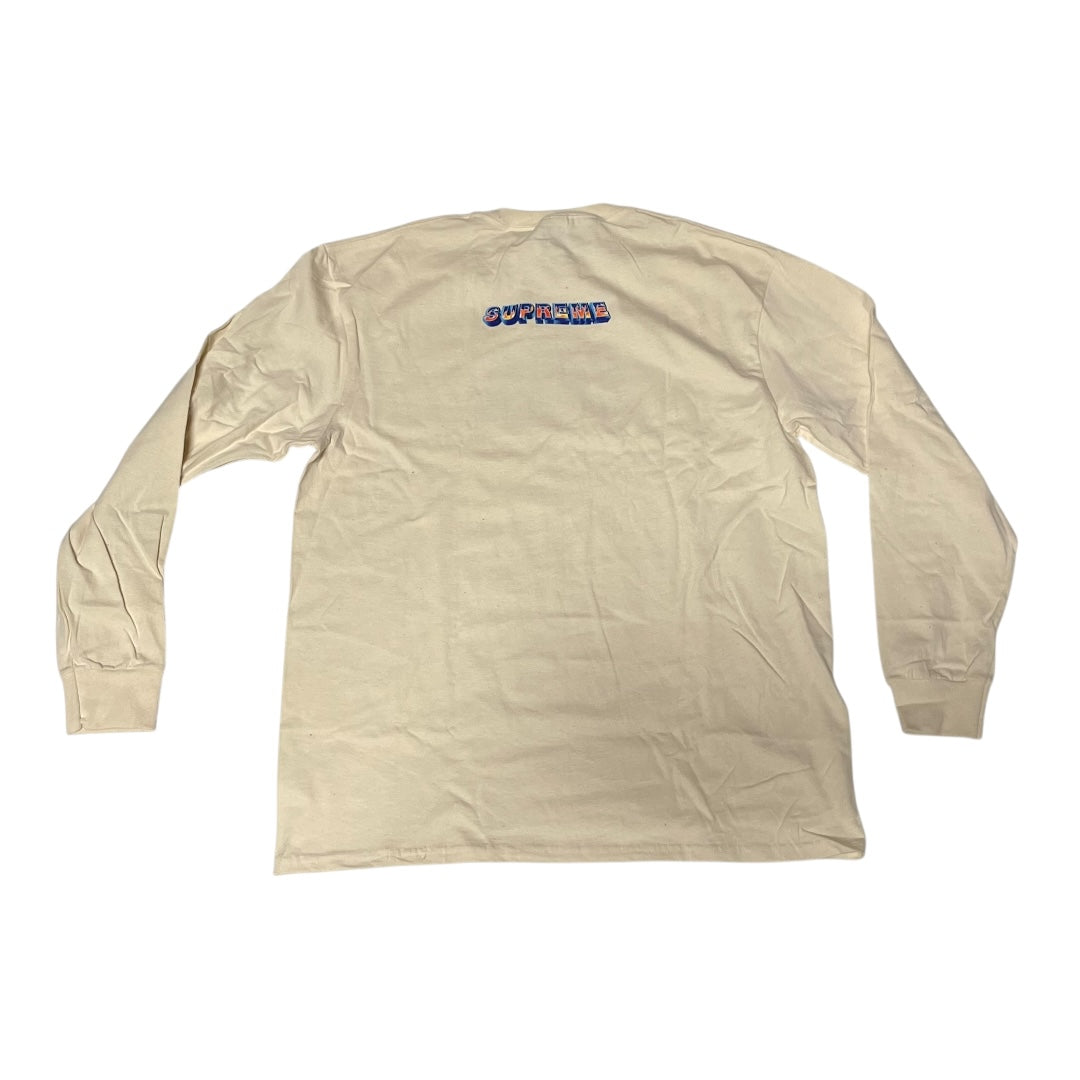 SAMPLE Supreme F The World L/S T-Shirt - Natural (Large)