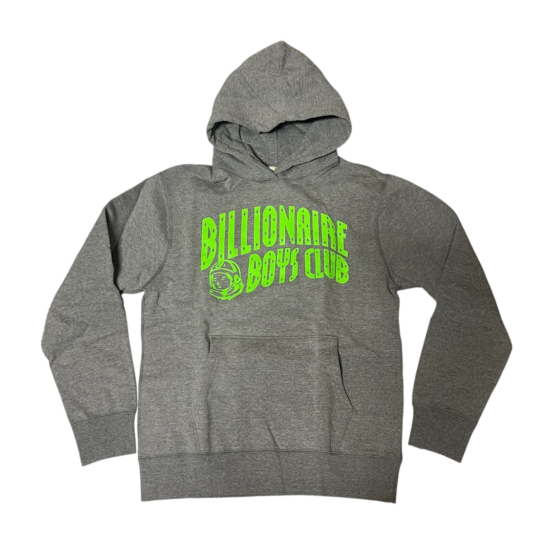 Billionaire Boys Club Classic Logo Hoodie Sweatshirt - Heather Grey (Medium)