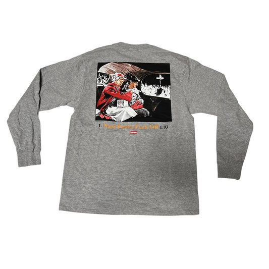 SAMPLE Supreme x Dead Kennedys Punks L/S T-Shirt - Heather Grey (Large)