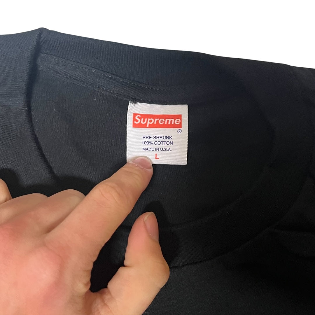 Supreme Menace 2 Society T-Shirt - Black (Large)