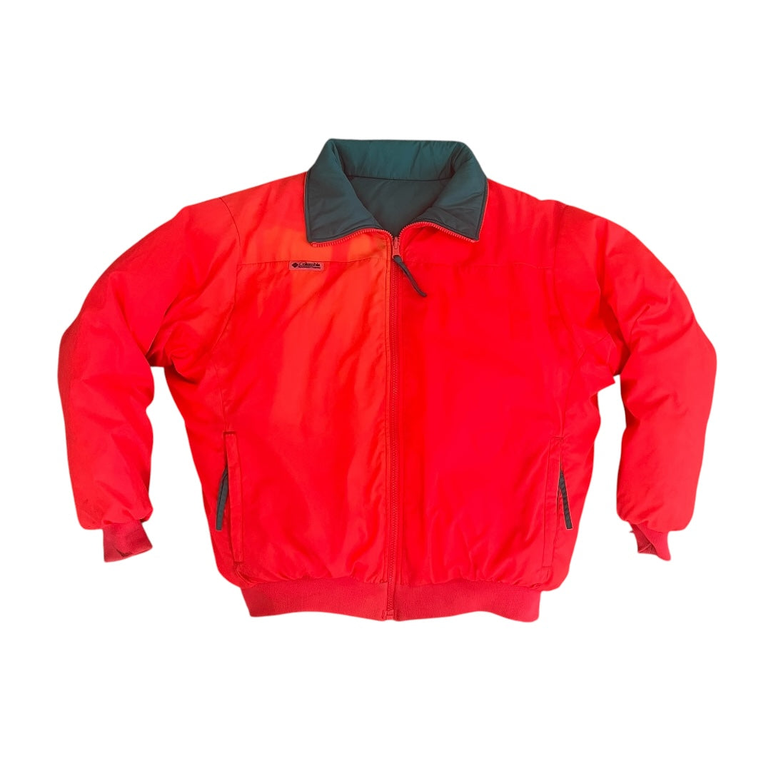 VINTAGE Columbia Radial Sleeve Reversible Puffer Down Jacket (Large)