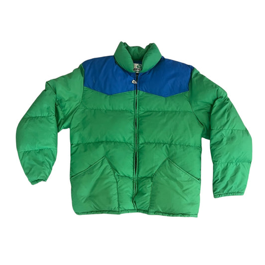 VINTAGE Pacific Trail Two-Tone Puffer Down Jacket (Large)