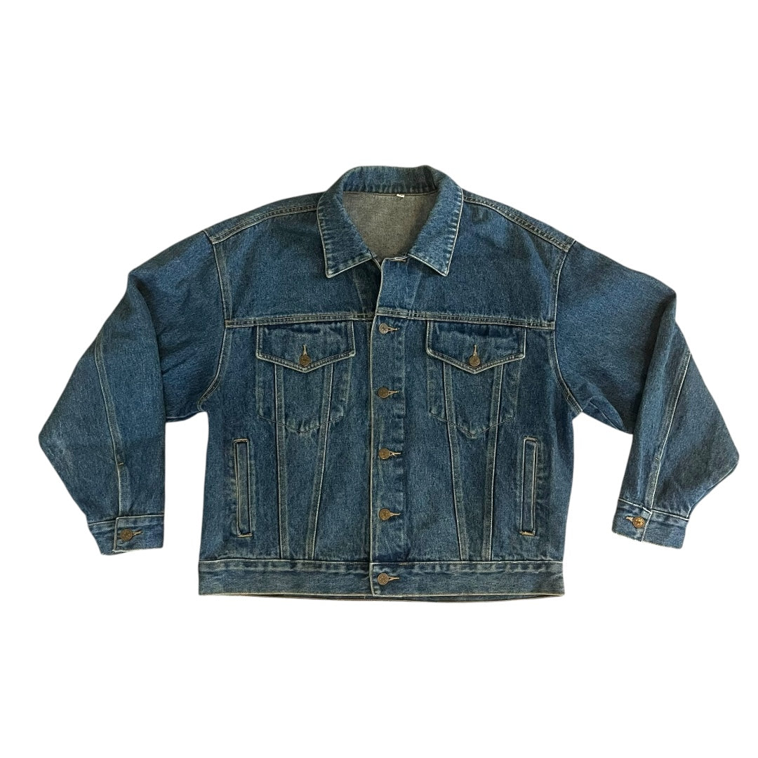 VINTAGE Universal Studios Denim Trucker Jacket (Large)