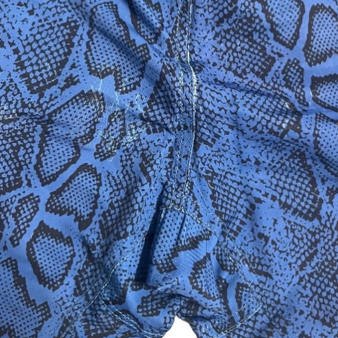 Supreme Snakeskin Shorts - Blue (32)