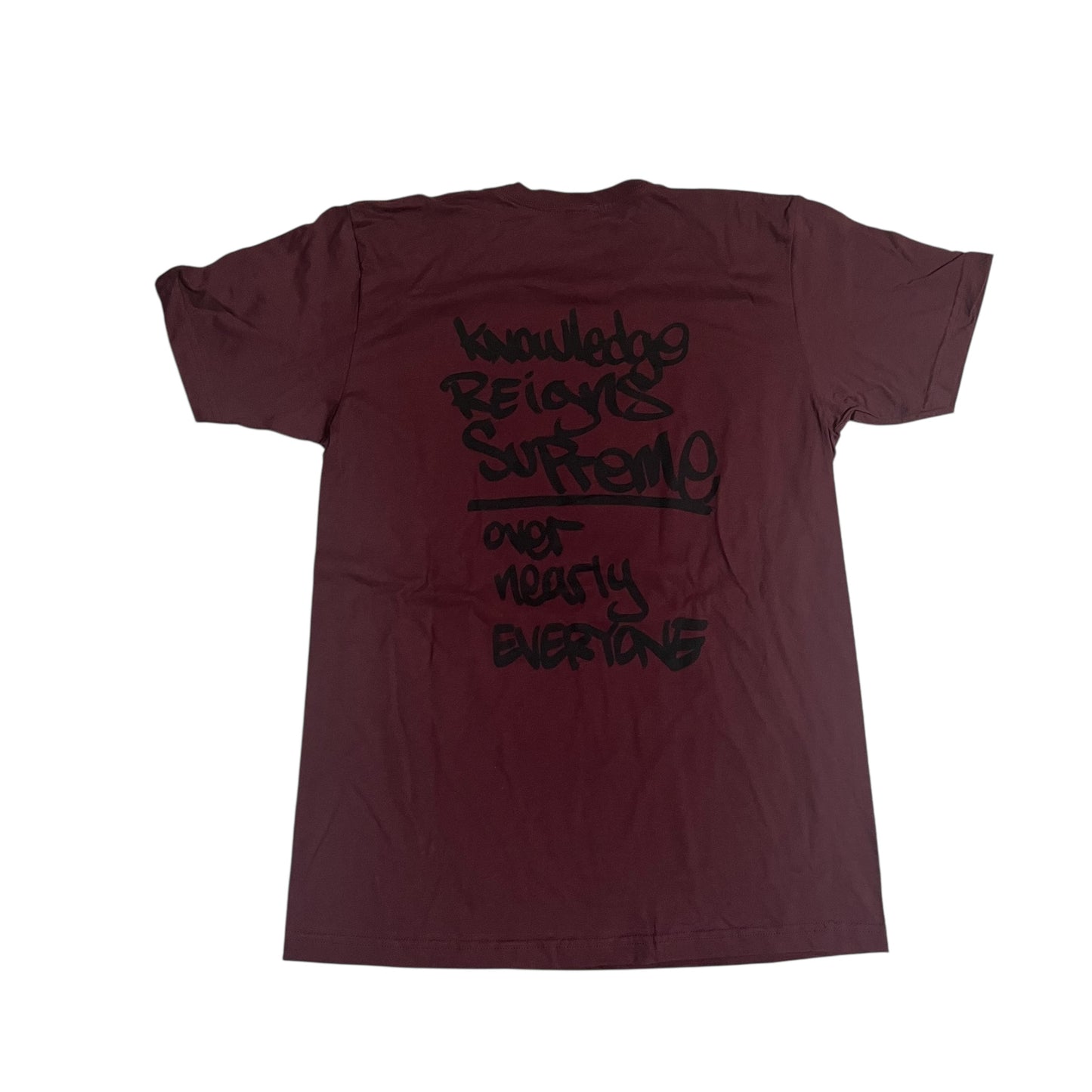 SAMPLE Supreme x KRS One T-Shirt - Wine (Large)
