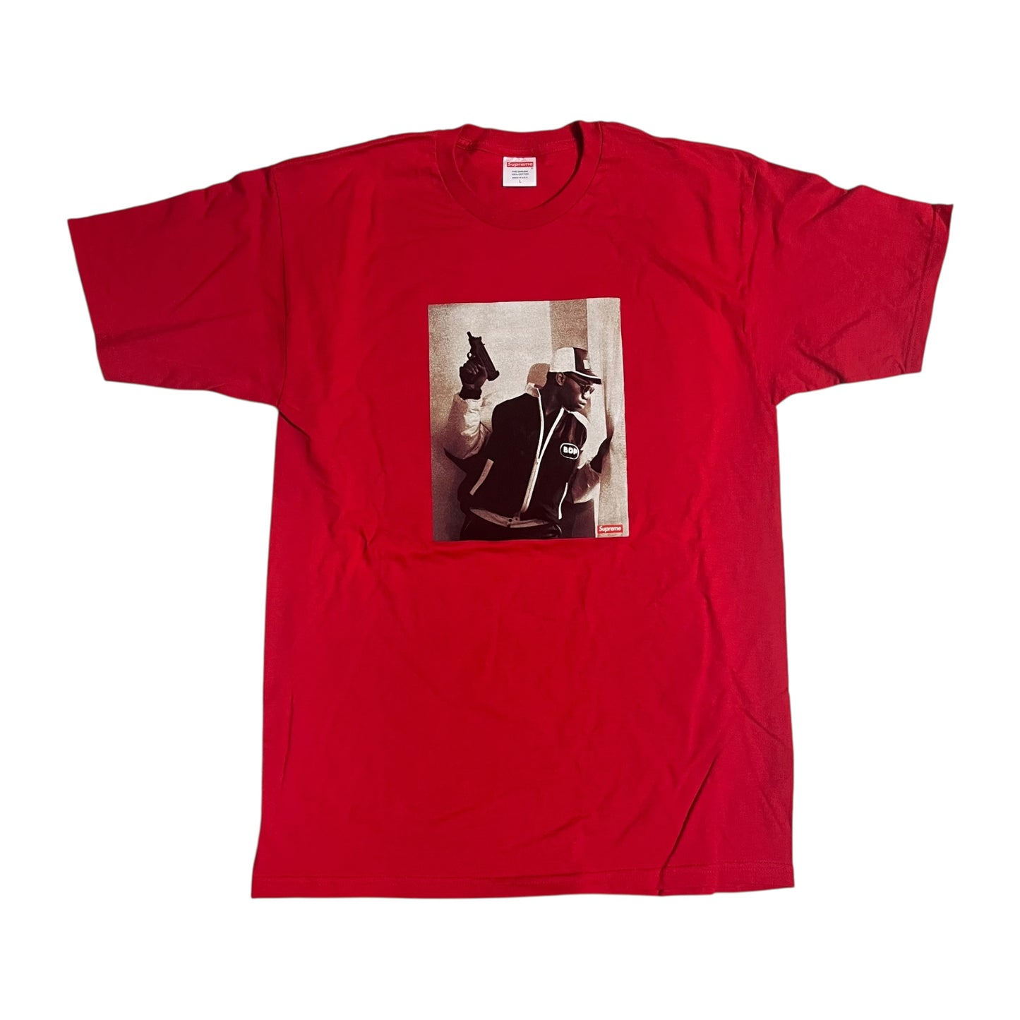 SAMPLE Supreme x KRS One Knowledge Reigns Supreme T-Shirt - Red (Large)