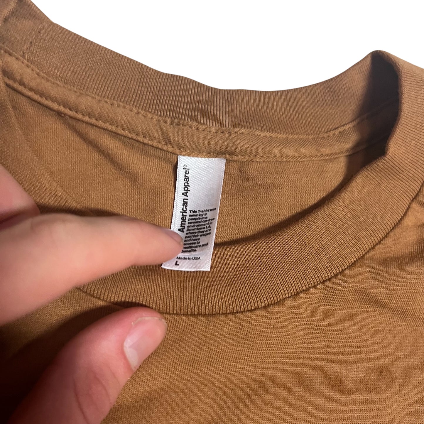 SAMPLE Supreme Knowledge Reigns T-Shirt - Brown (Large)