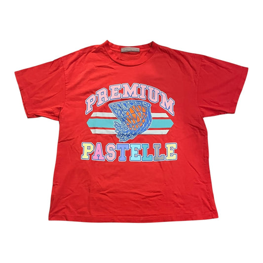 Pastelle "Premium Pastelle" T Shirt - Red (Medium)