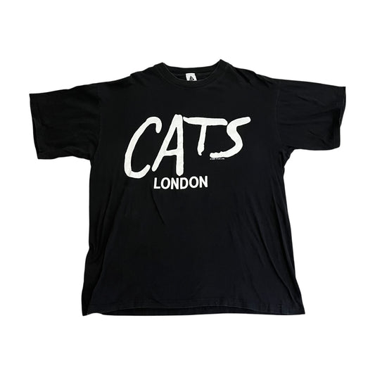 VINTAGE CATS The Musical London T Shirt (XL)