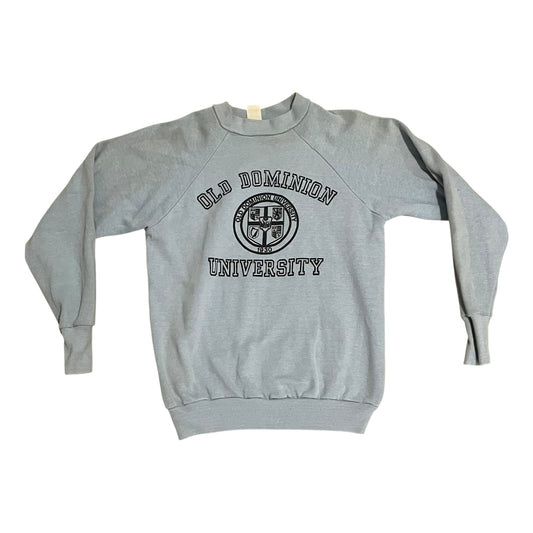 VINTAGE 1980s Healthknit Old Dominion University Sweatshirt (Medium)