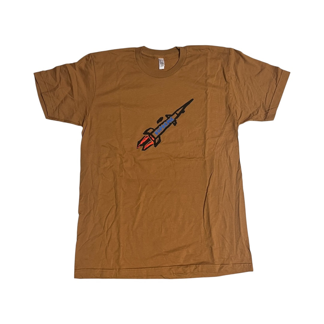 SAMPLE Supreme Rocket T-Shirt - Light Brown (Large)