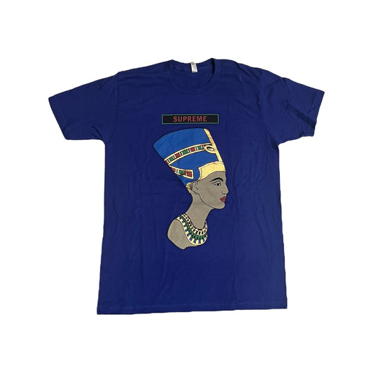 SAMPLE Supreme Nefertiti T-Shirt - Royal Blue (Large)