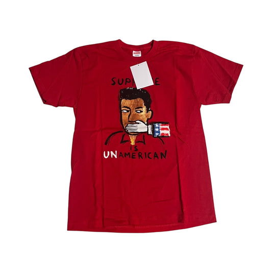 SAMPLE Supreme Unamerican T-Shirt - Red (Large)