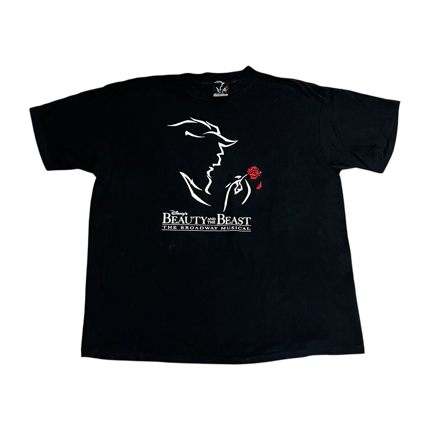 VINTAGE Disney's Beauty & The Beast Broadway Musical T Shirt (XL)