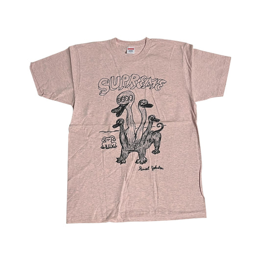 SAMPLE Supreme x Daniel Johnston Duck T Shirt - Heather Pink (Large)