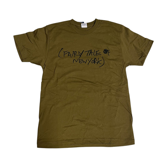 Supreme x Shane MacGowan Fairy Tale of New York T Shirt - Olive (Large)