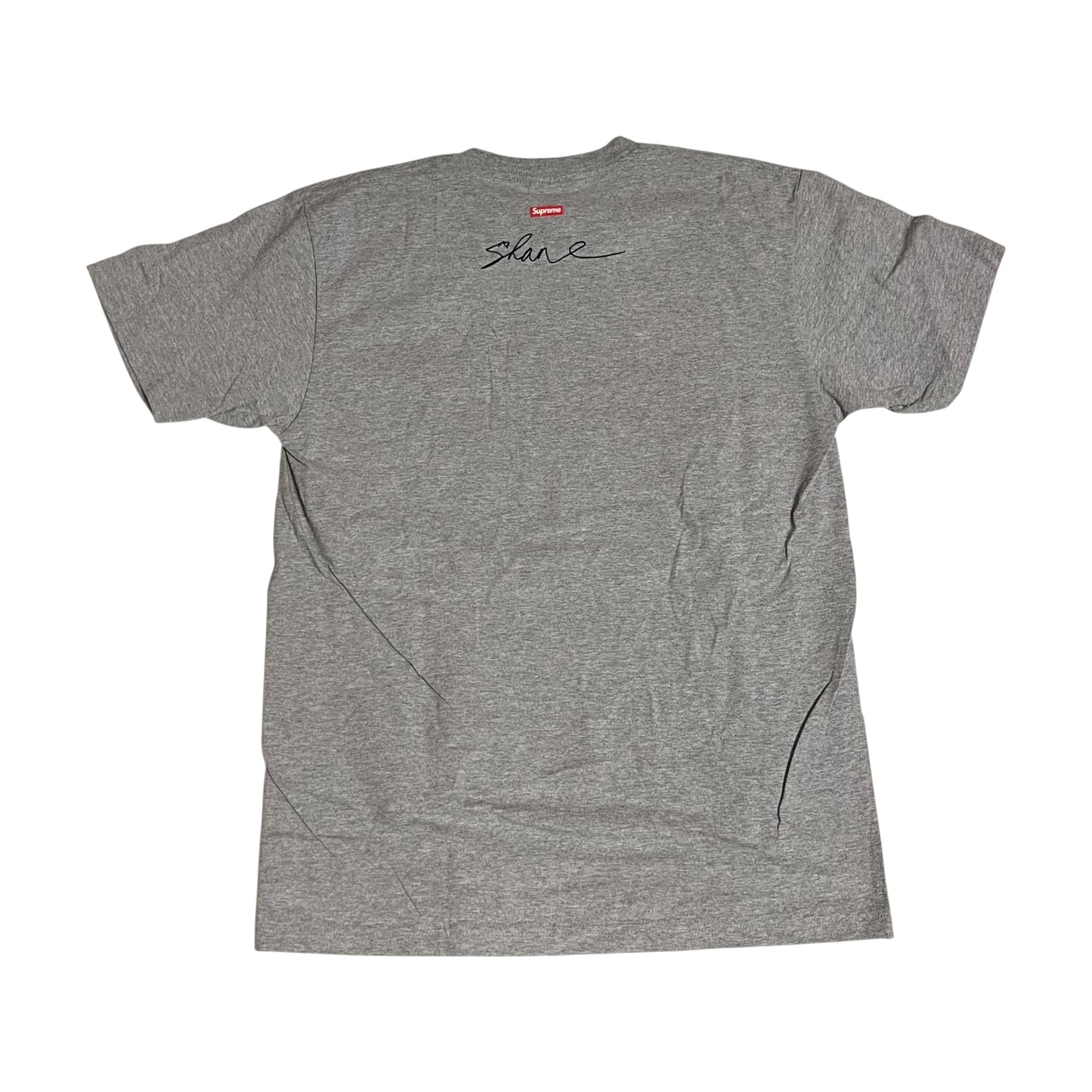Supreme x Shane MacGowan Fairy Tale of New York T Shirt - Heather Grey (Large)