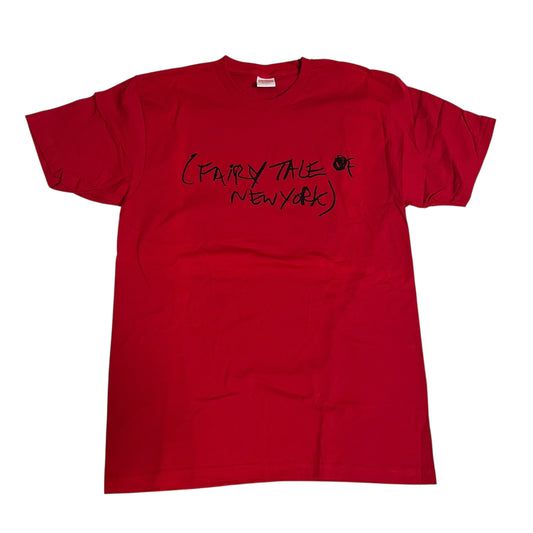 Supreme x Shane MacGowan Fairy Tale of New York T Shirt - Red (Large)