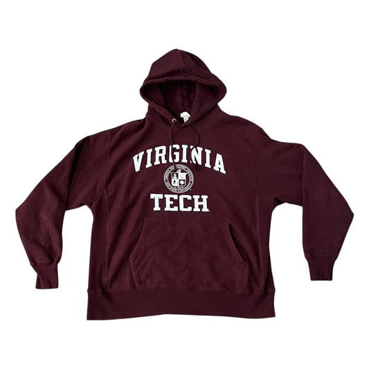Virginia Tech Champion Reverse Weave Hoodie (XL)
