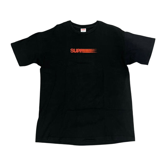 Supreme Motion Logo T Shirt - Black (XL)