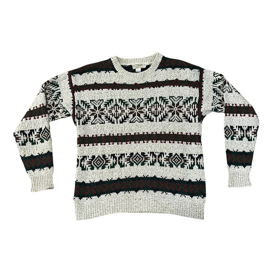 VINTAGE LL Bean Knit Sweater (Medium)