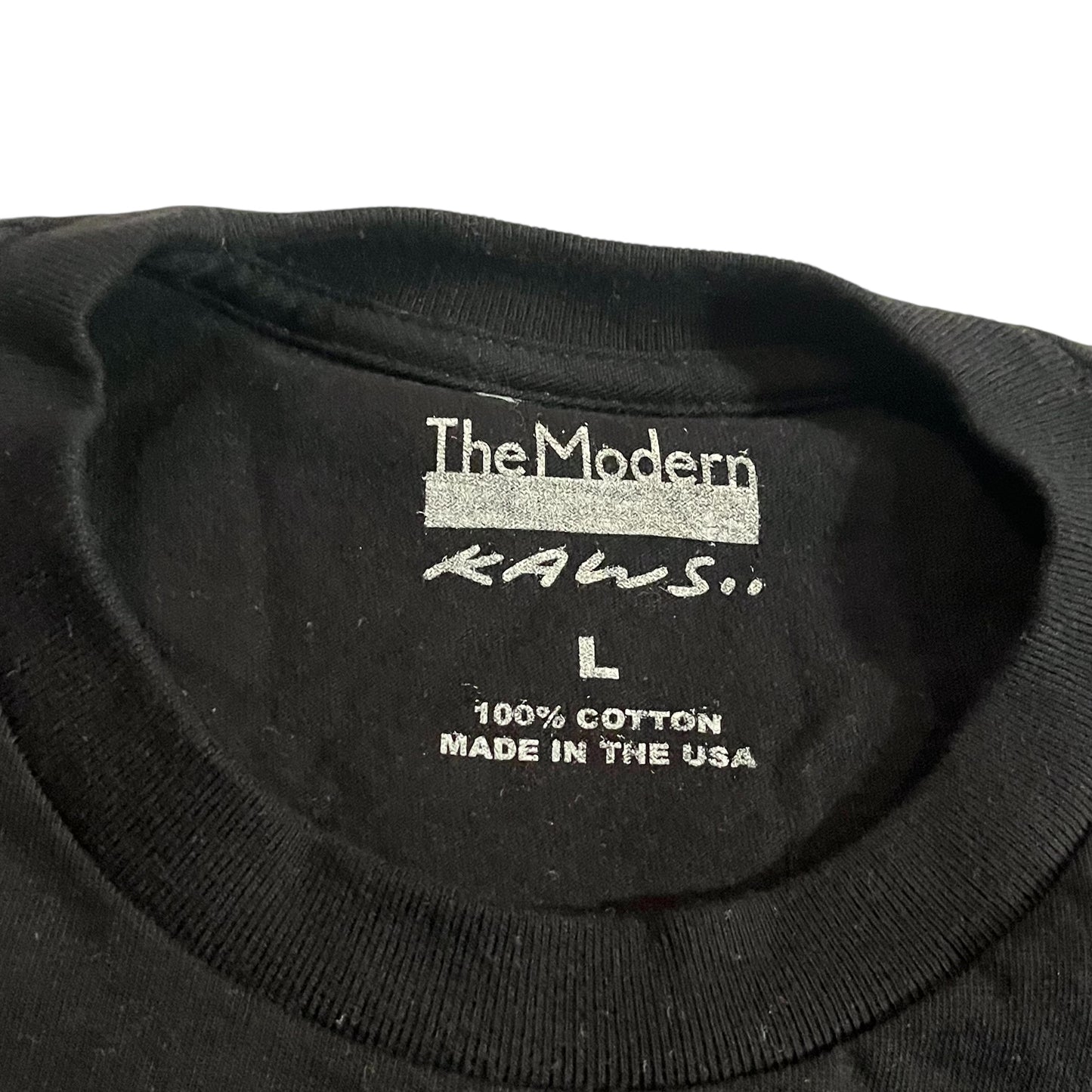 KAWS x The Modern T Shirt - Black (Large)