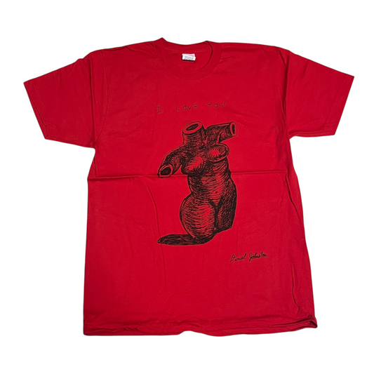 Supreme x Daniel Johnston I Love You Anyway T Shirt - Red