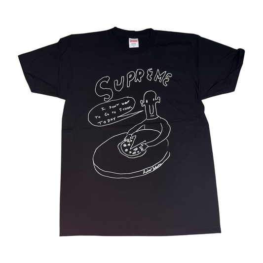 Supreme x Daniel Johnston Pizza T Shirt - Black