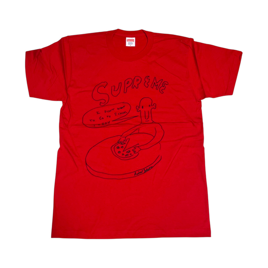 Supreme x Daniel Johnston Pizza T Shirt - Red