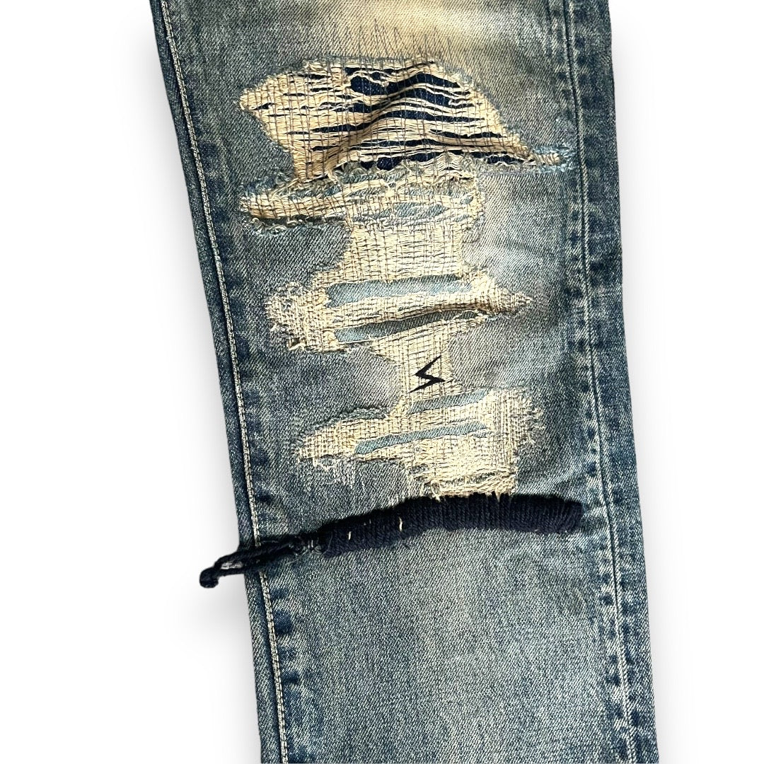 Undercover 68 Black Yarn Denim Jeans 2010 ZoZoTown – My Store