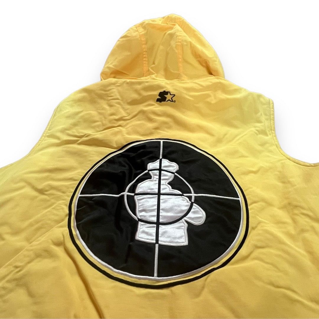 Supreme x Public Enemy Starter Jacket Vest - Yellow (Medium)