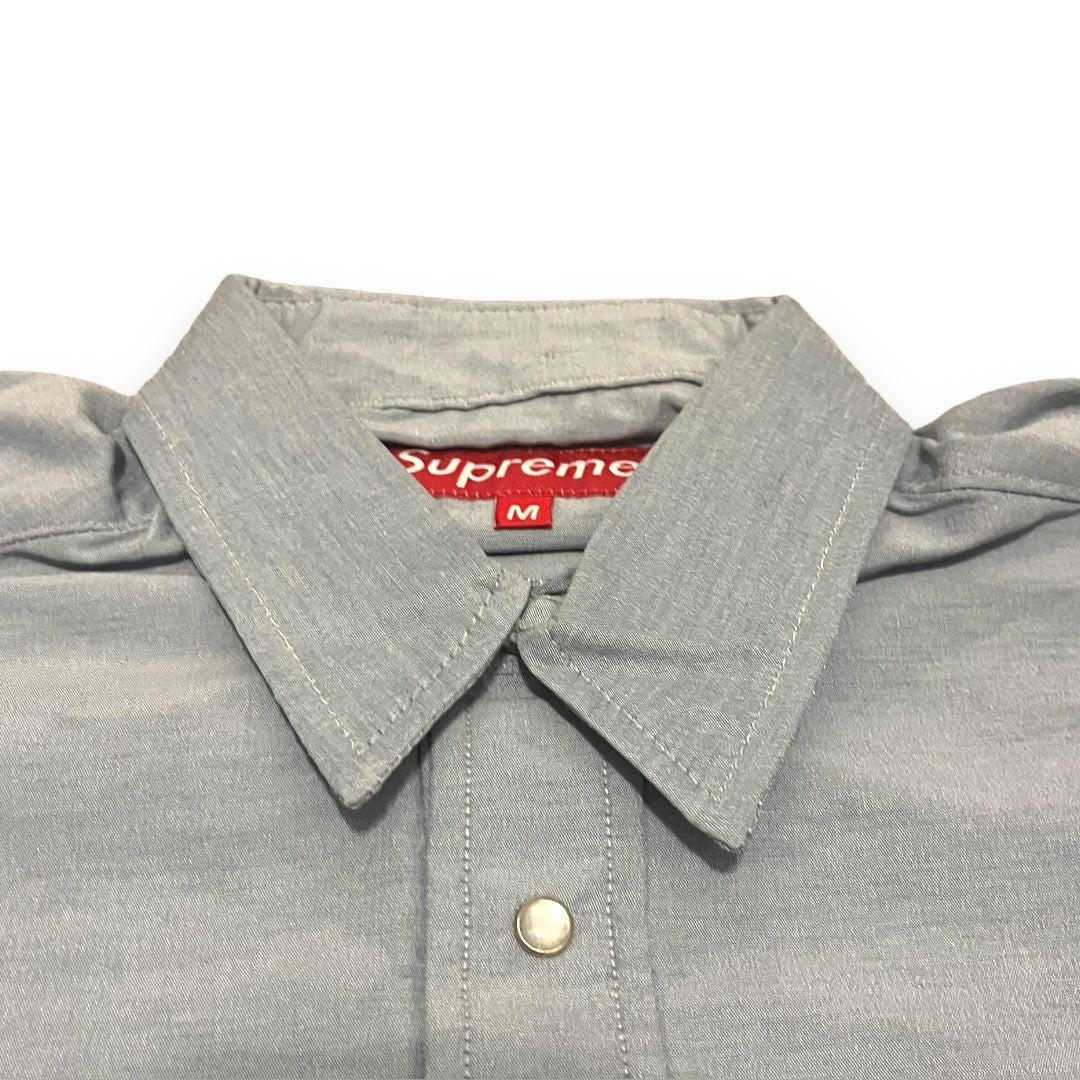 VTG Supreme Western Button Up Shirt - 90s (Medium)