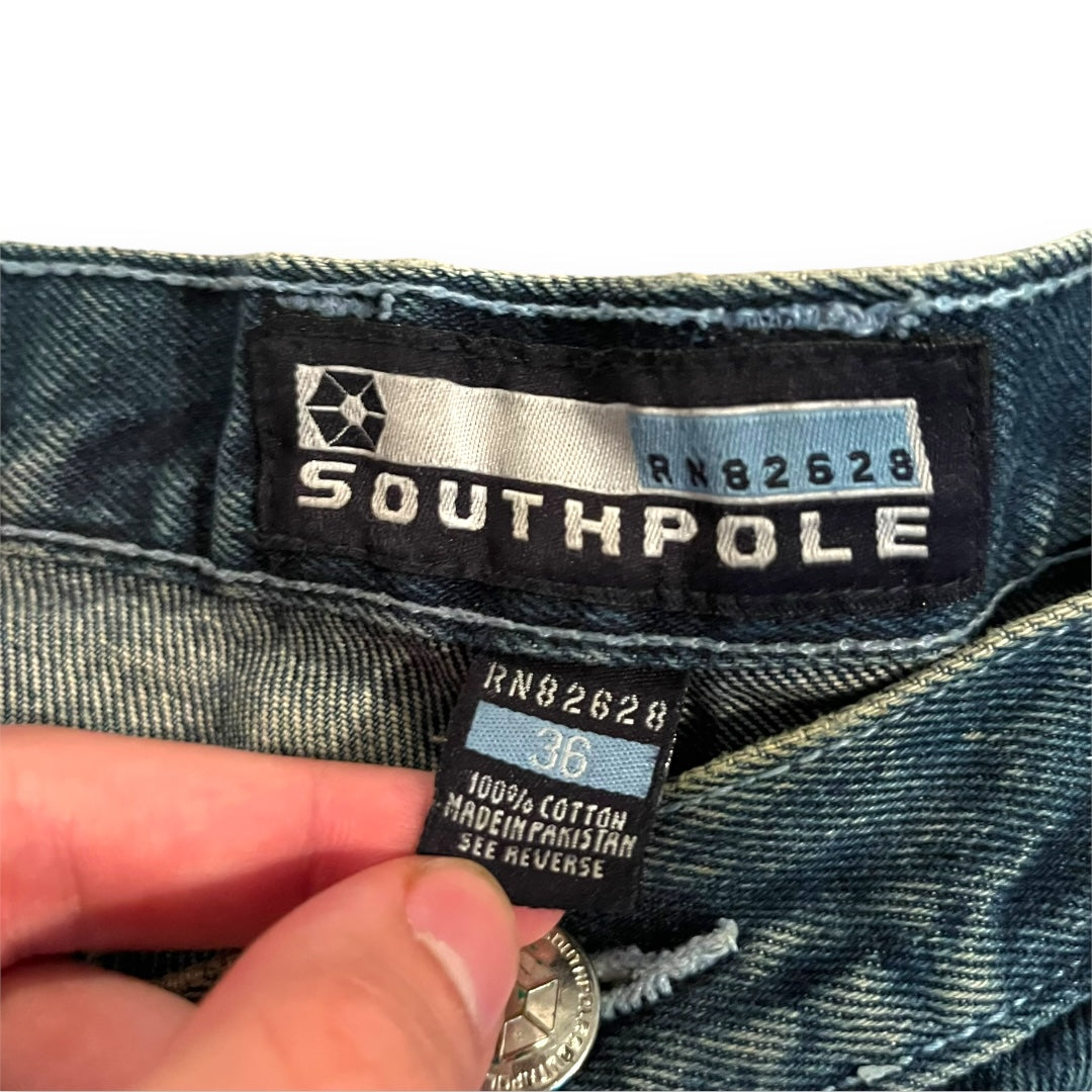 VINTAGE SouthPole Jean Shorts (size 36)