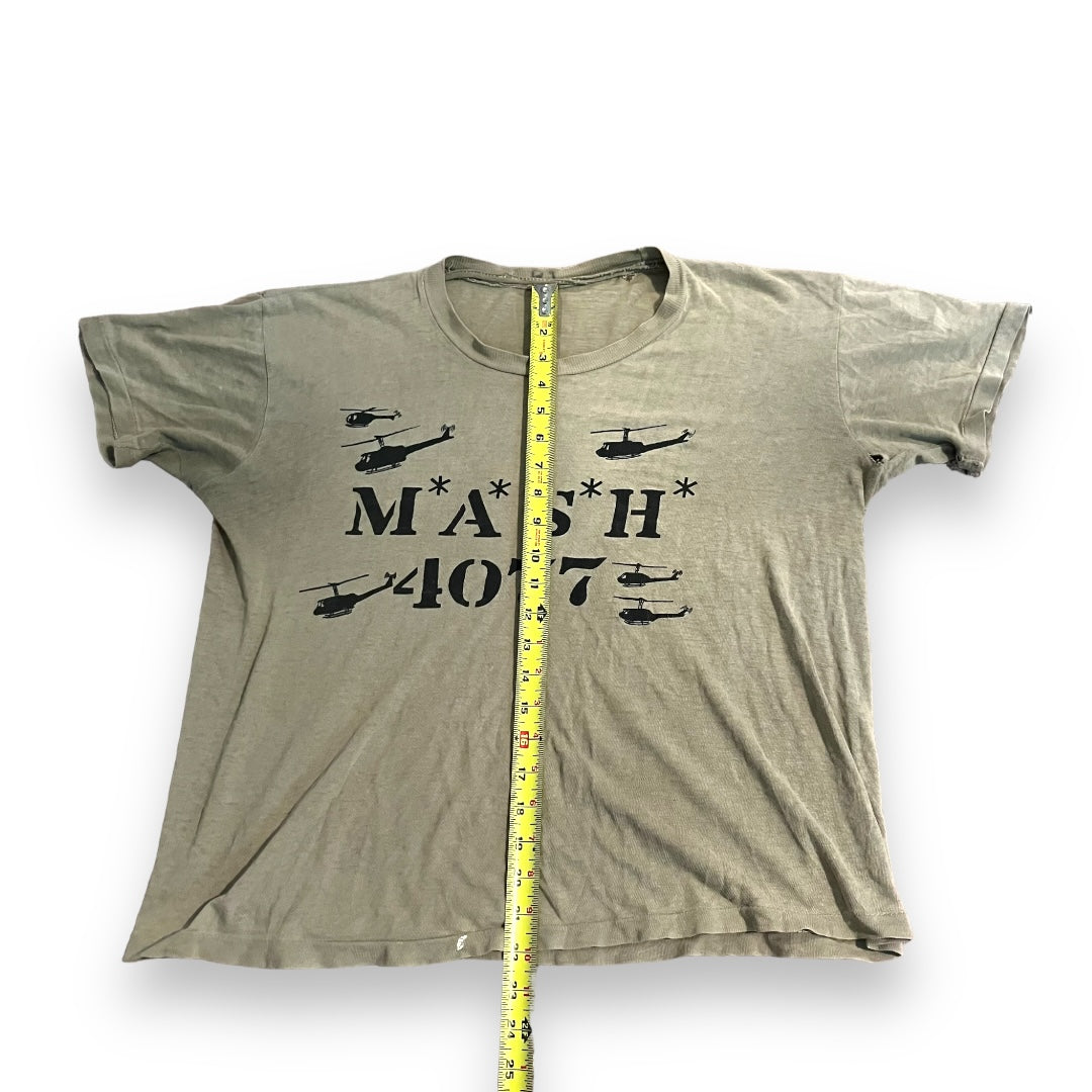 VINTAGE M*A*S*H* Boxy Cut T-Shirt T-Shirt (Medium)