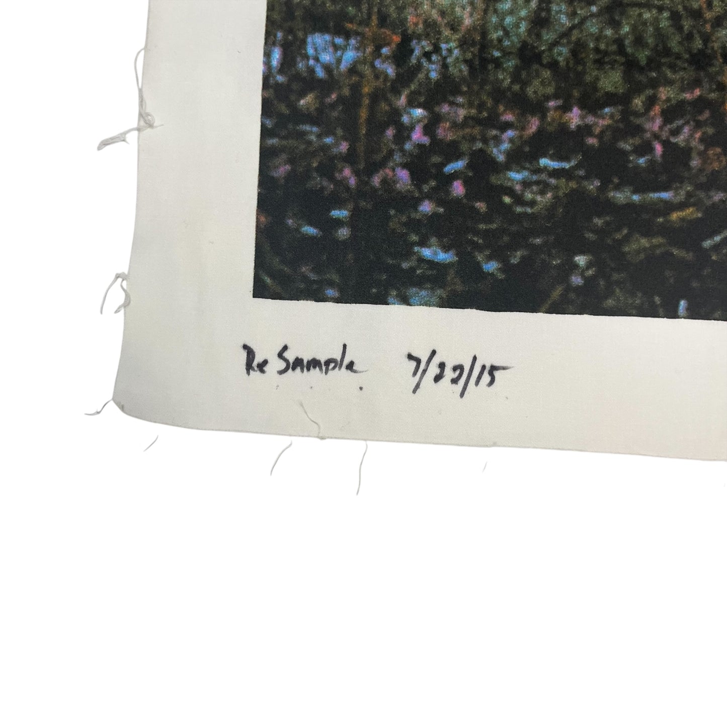 Supreme x Black Sabbath "Test Print" Fabric Sheet #2