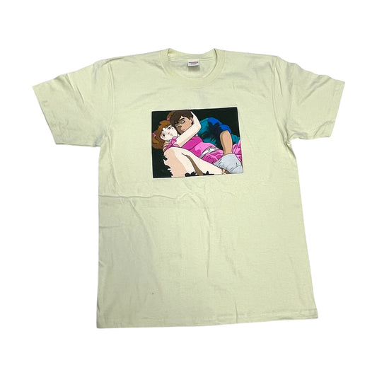SAMPLE Supreme x Toshio Maeda Overfiend Date T-Shirt - Pale Yellow (Large)