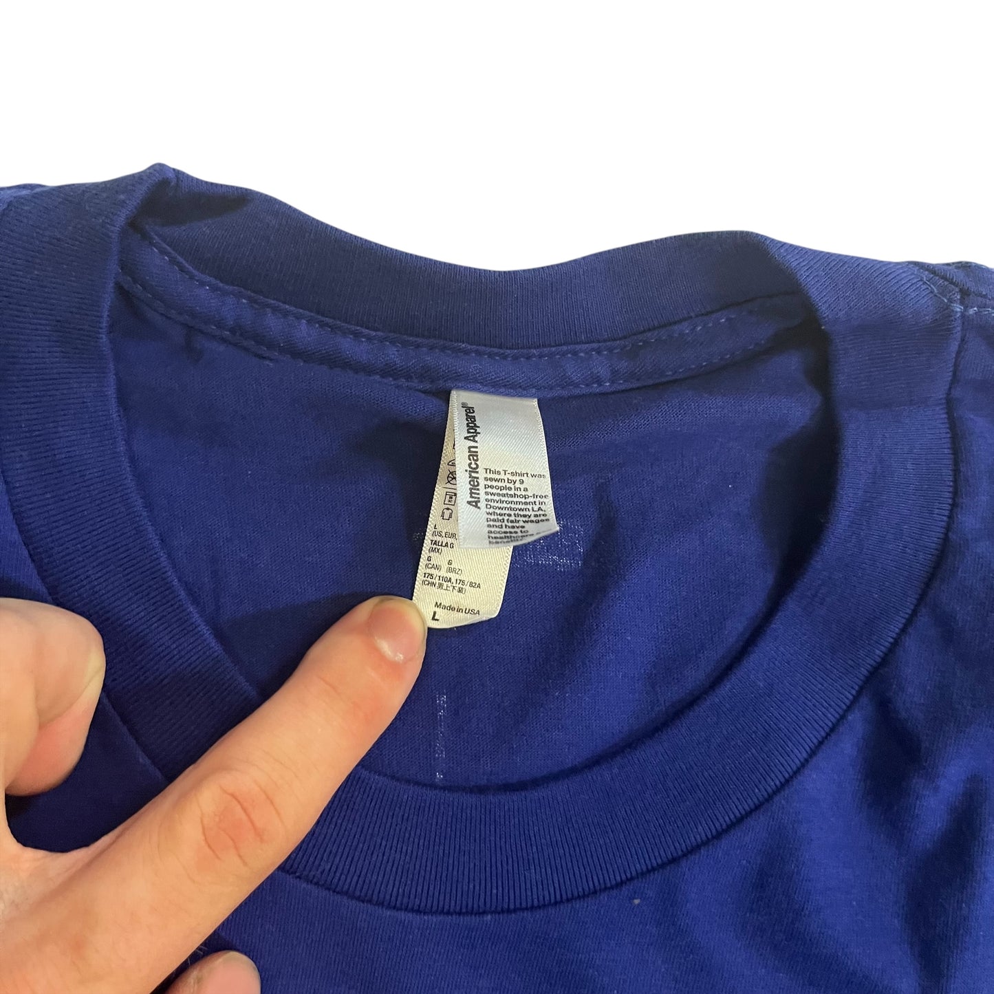 SAMPLE Supreme x Siouxsie Sioux T-Shirt - Blue (Large)