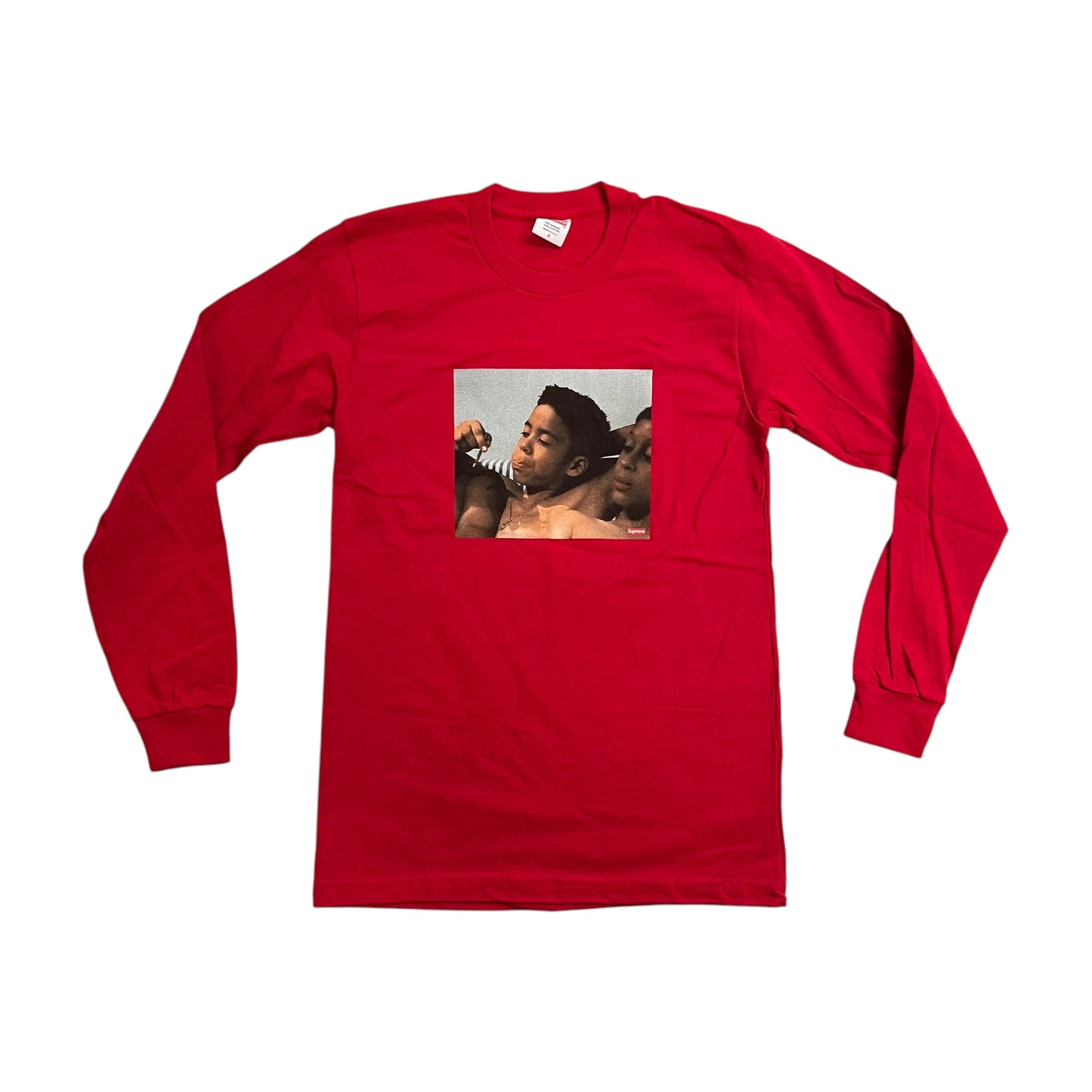 Supreme x Larry Clark KIDS Long Sleeve T Shirt - Red
