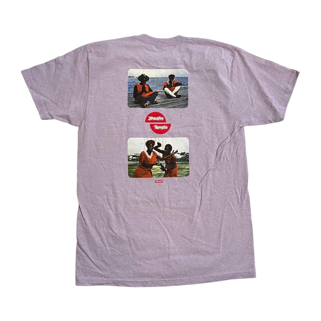 Supreme x Barrington Levy Shaolin Temple T-Shirt - Heather Lavender (Large)