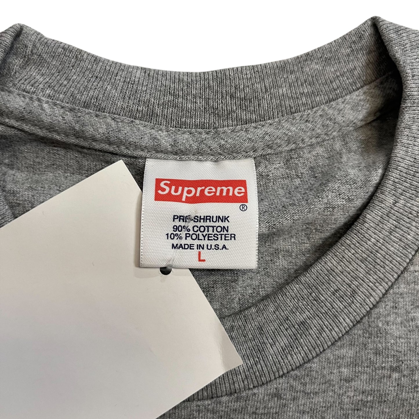 Supreme Beach T-Shirt - Grey (Large)