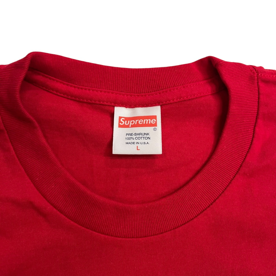 Supreme x Barrington Levy Shaolin Temple T-Shirt - Red (Large)