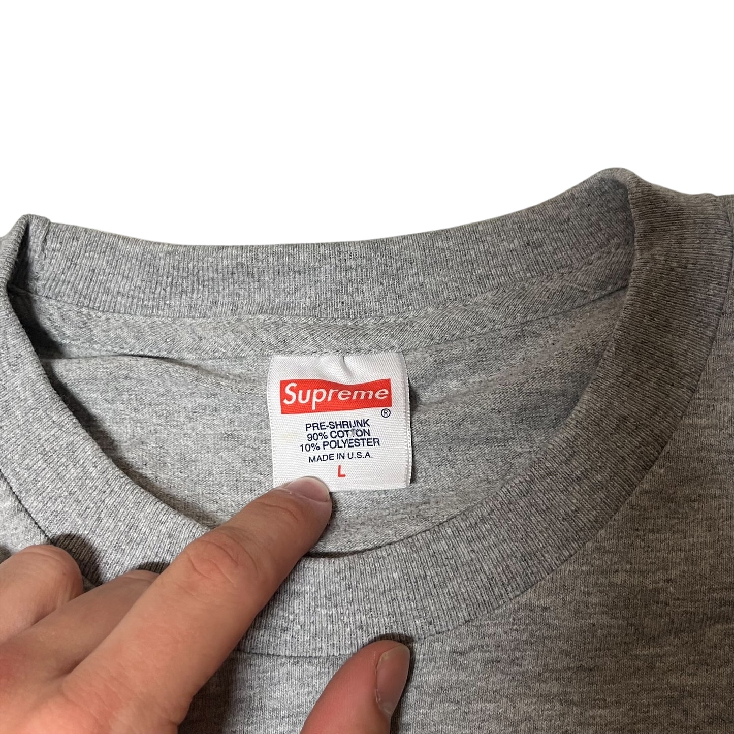 Supreme x Siouxsie Sioux T-Shirt - Grey (Large)