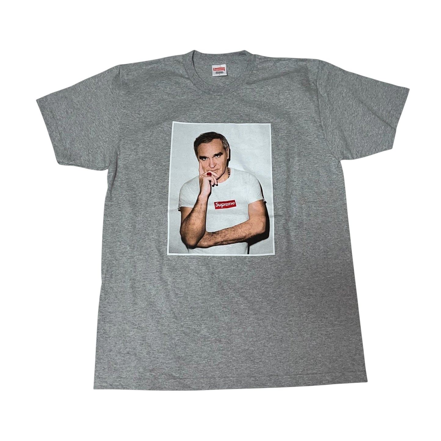 Supreme x Morrissey Portrait T-Shirt - Grey (Large)