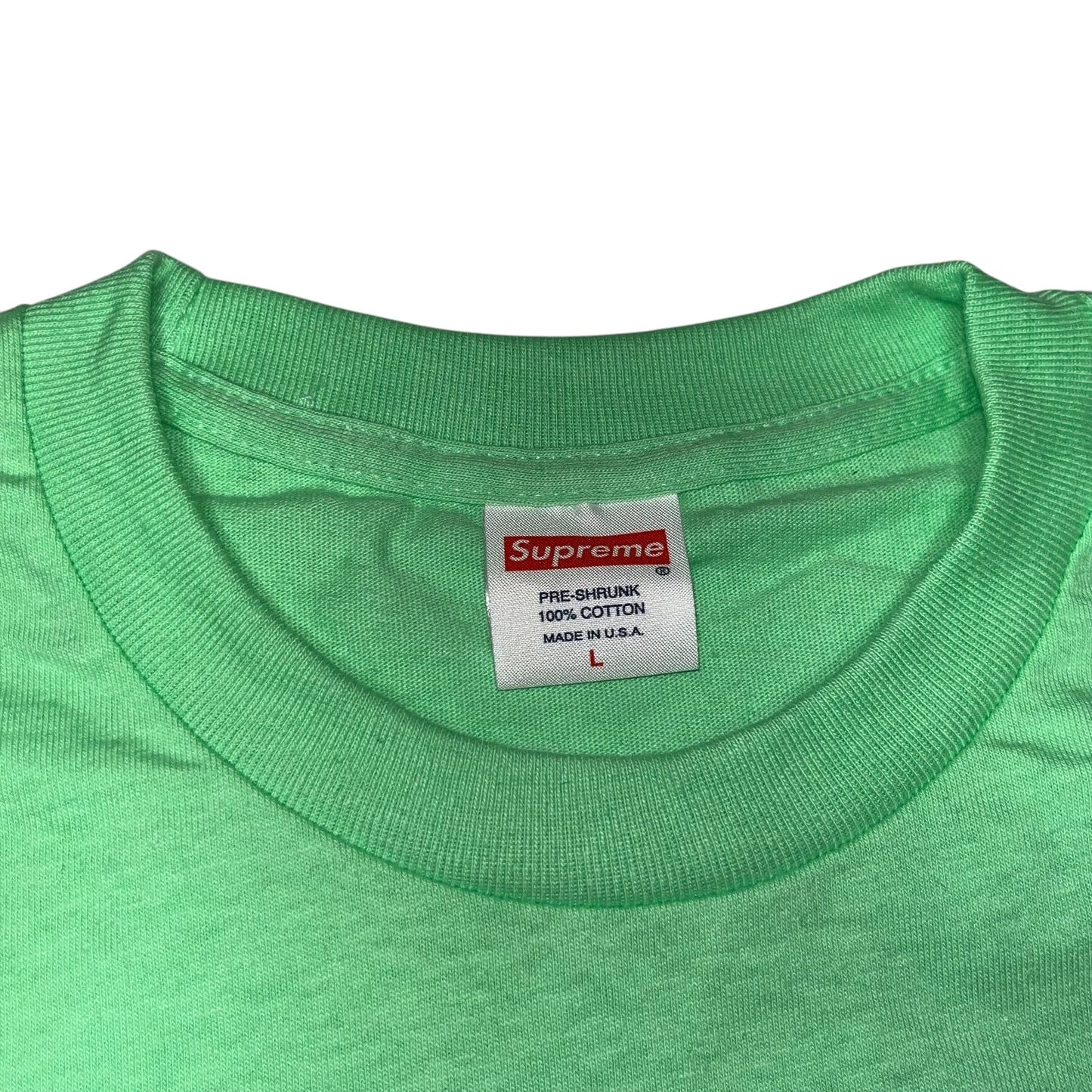 Supreme x Daniel Johnston Long Sleeve T Shirt - Green (Large)