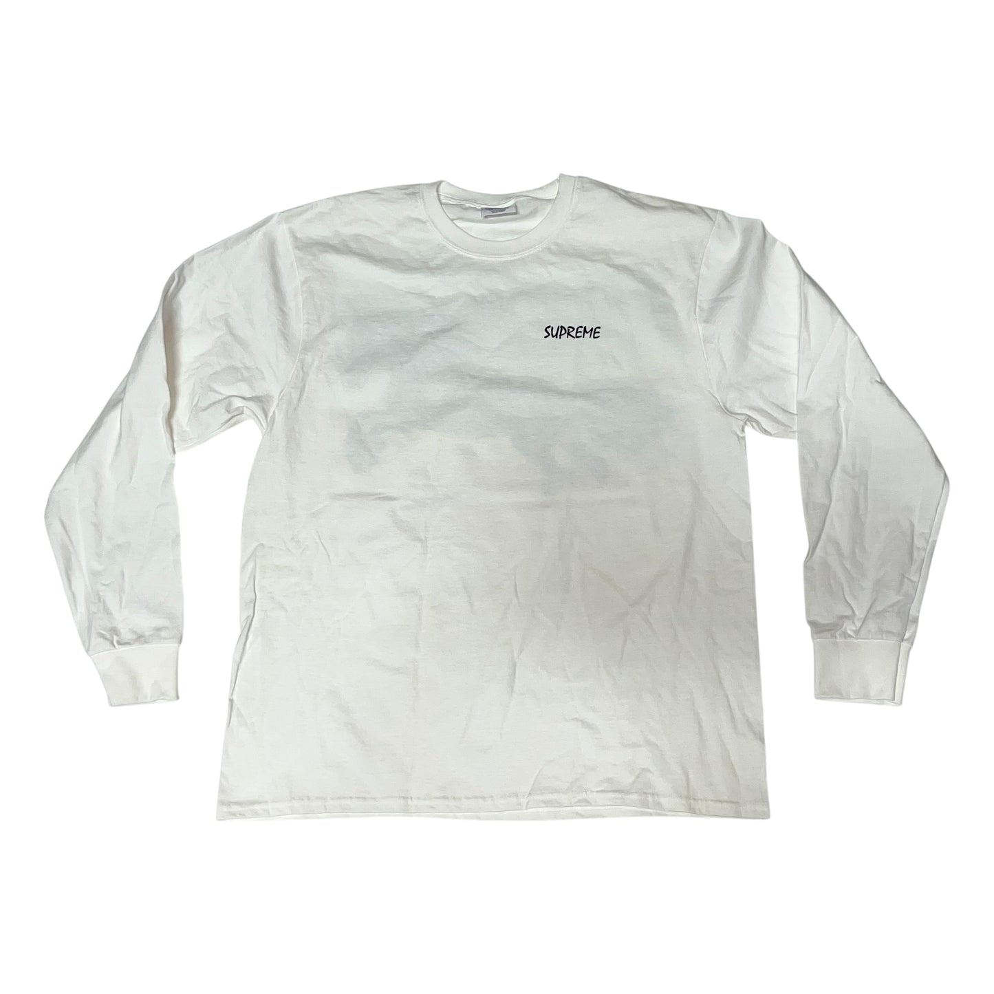 SAMPLE Supreme Stallion Long Sleeve T Shirt - White (Large)