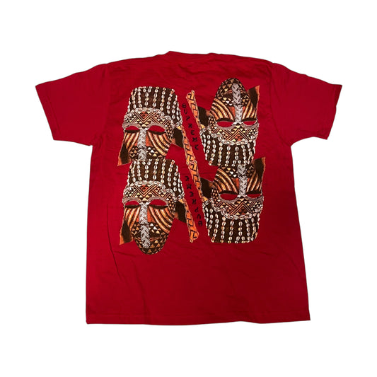 Supreme African Masks T-Shirt - Red (Large)