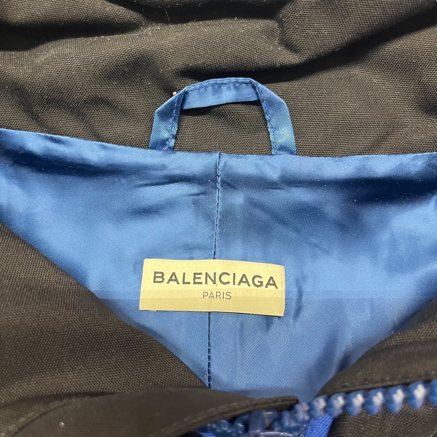 Balenciaga Swing Parka AW17 - Blue (40)