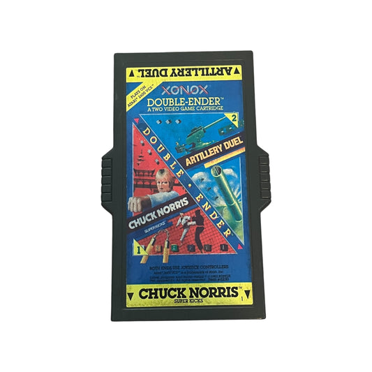 Chuck Norris / Superkicks Artillery Duel XONOX Double-Ender Atari 2600